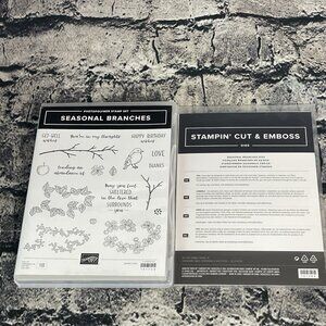 Stampin Up! SEASONAL BRANCHES Stamps & Die Sets  Birds Branches